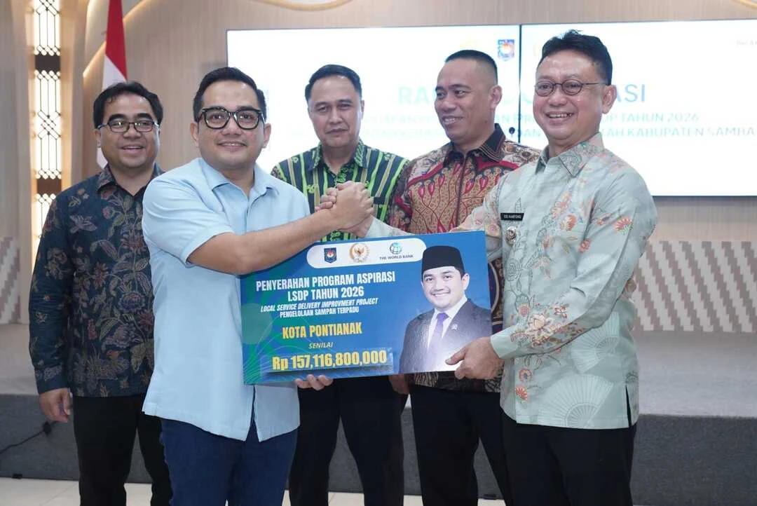 Pontianak Terima Program LSDP Rp157 Miliar untuk Pengelolaan Sampah Terpadu