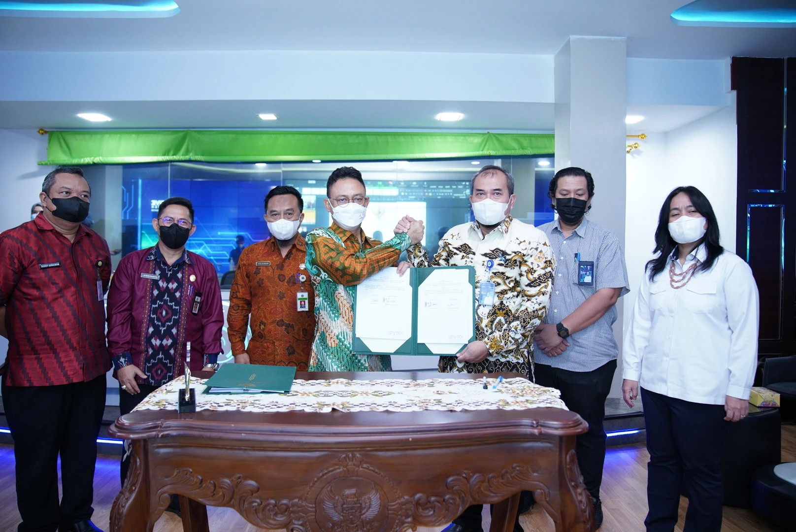 Pemkot dan Pelindo II Teken Kerjasama Bangun SPALD-T