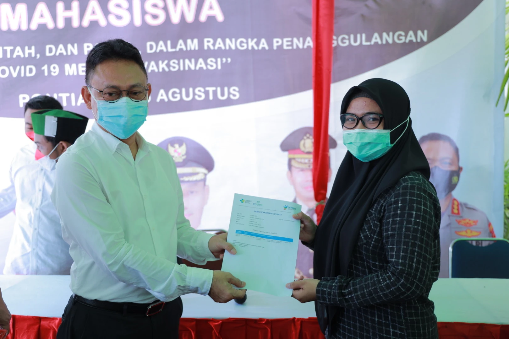 Edi Kamtono Apresiasi HMI Dukung Program Vaksinasi