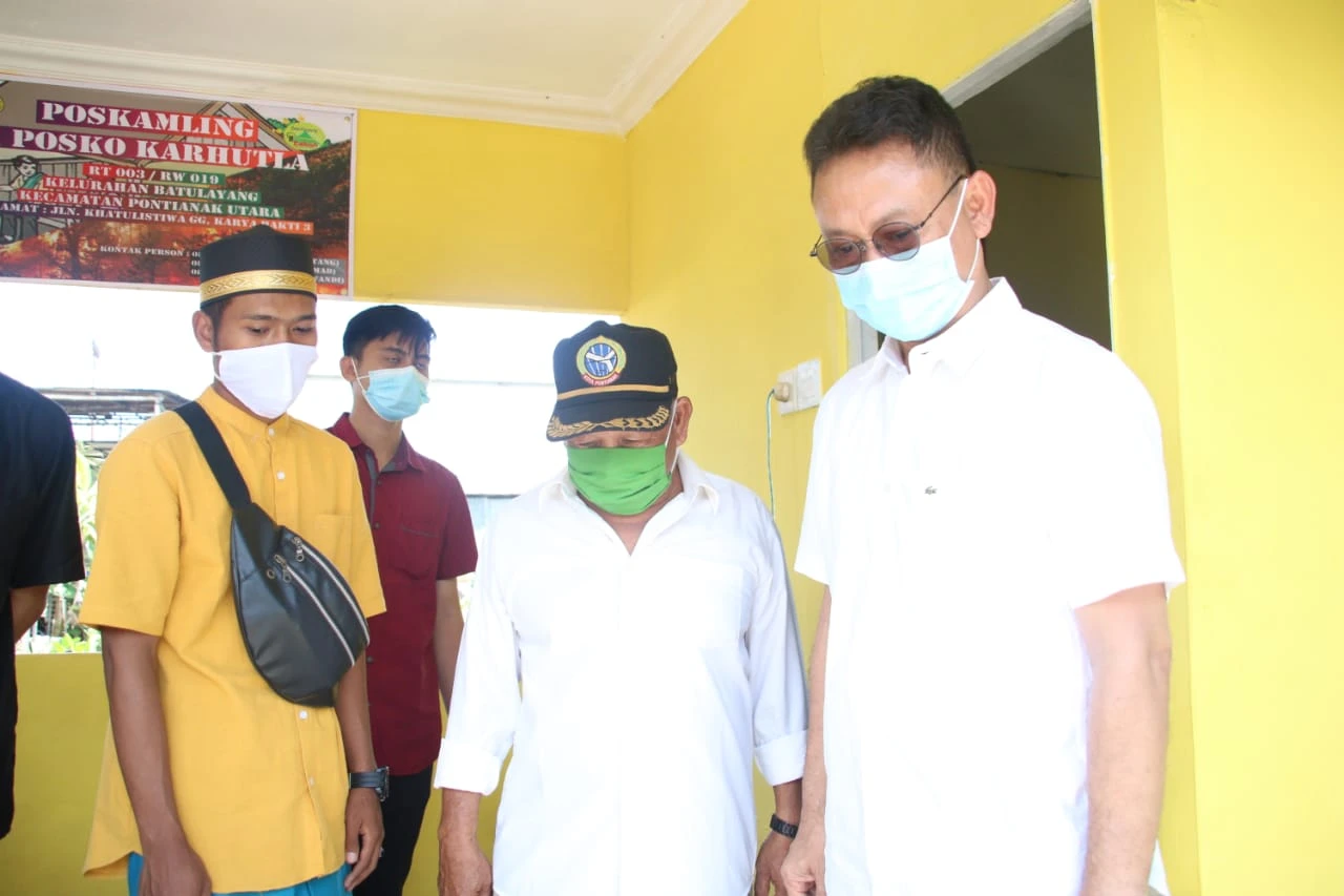 Dirikan Pos Karhutla, Wali Kota Edi Kamtono Apresiasi Kepedulian Warga