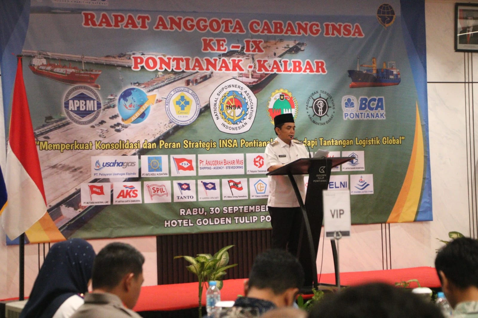 Bahasan Dorong INSA Perkuat Konektivitas Laut dan Logistik Pontianak