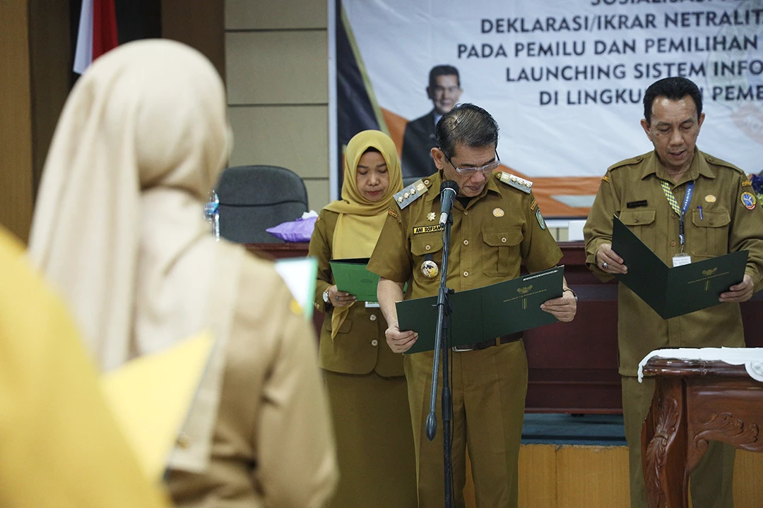 ASN Pemkot Pontianak Deklarasikan Netralitas Jelang Pilkada