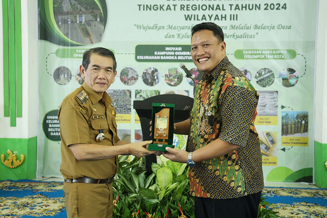 Bangka Belitung Darat Nominasi 5 Besar Kelurahan Terbaik Regional