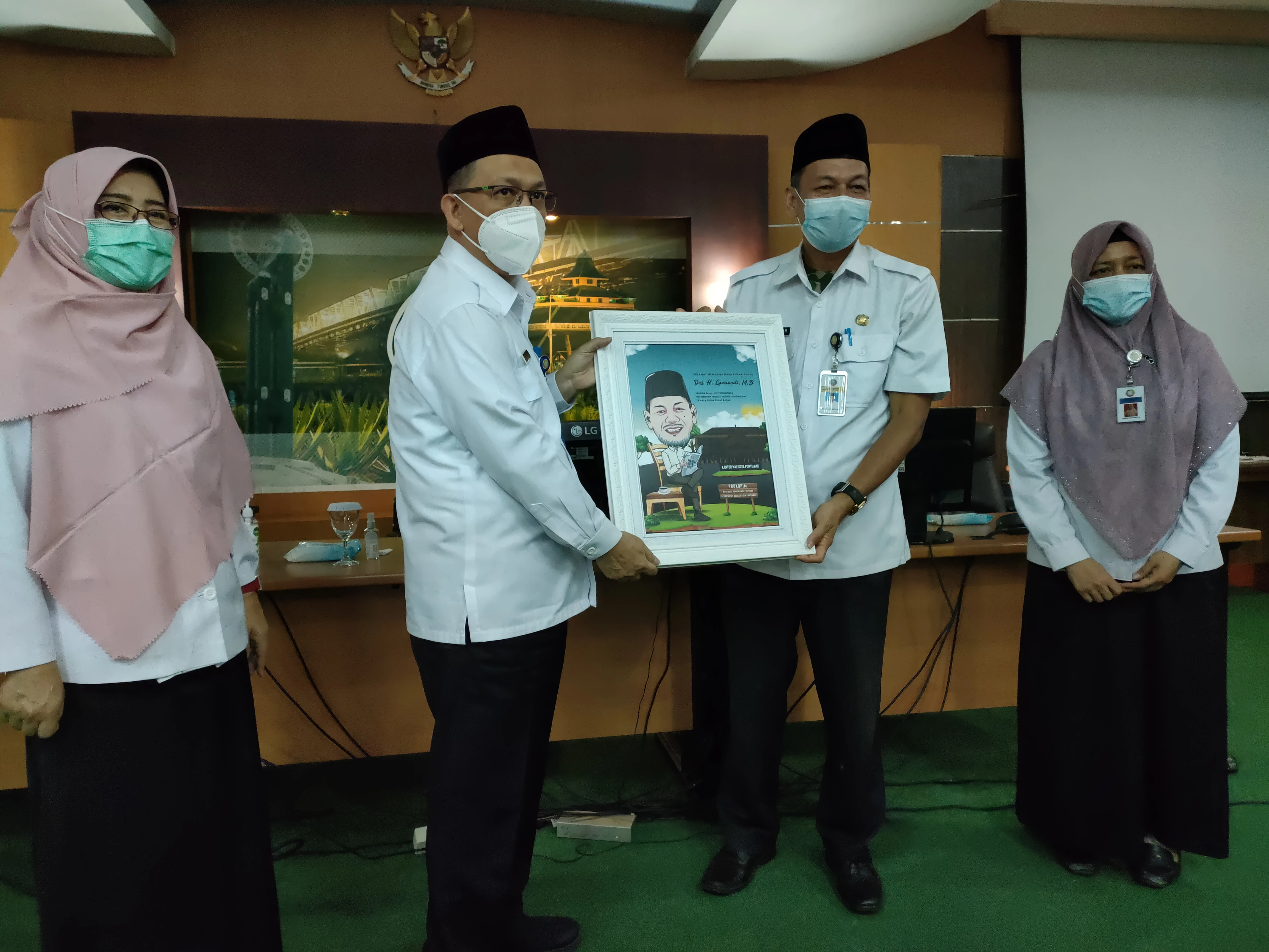 Masuki Purna Tugas, Kabag Prokopim Lazuardi Pamitan