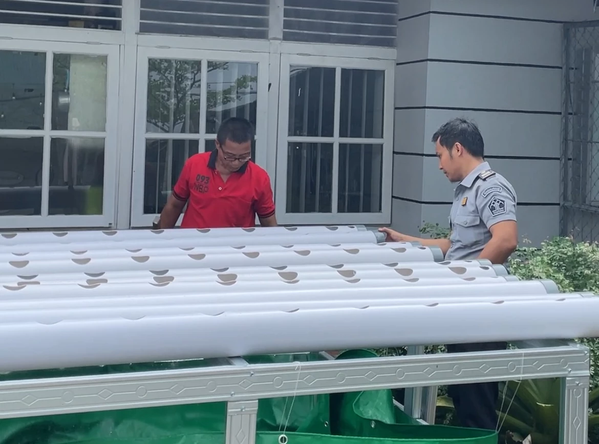 Rutan Pontianak Sulap Lahan Tidur Jadi Sumber Pangan