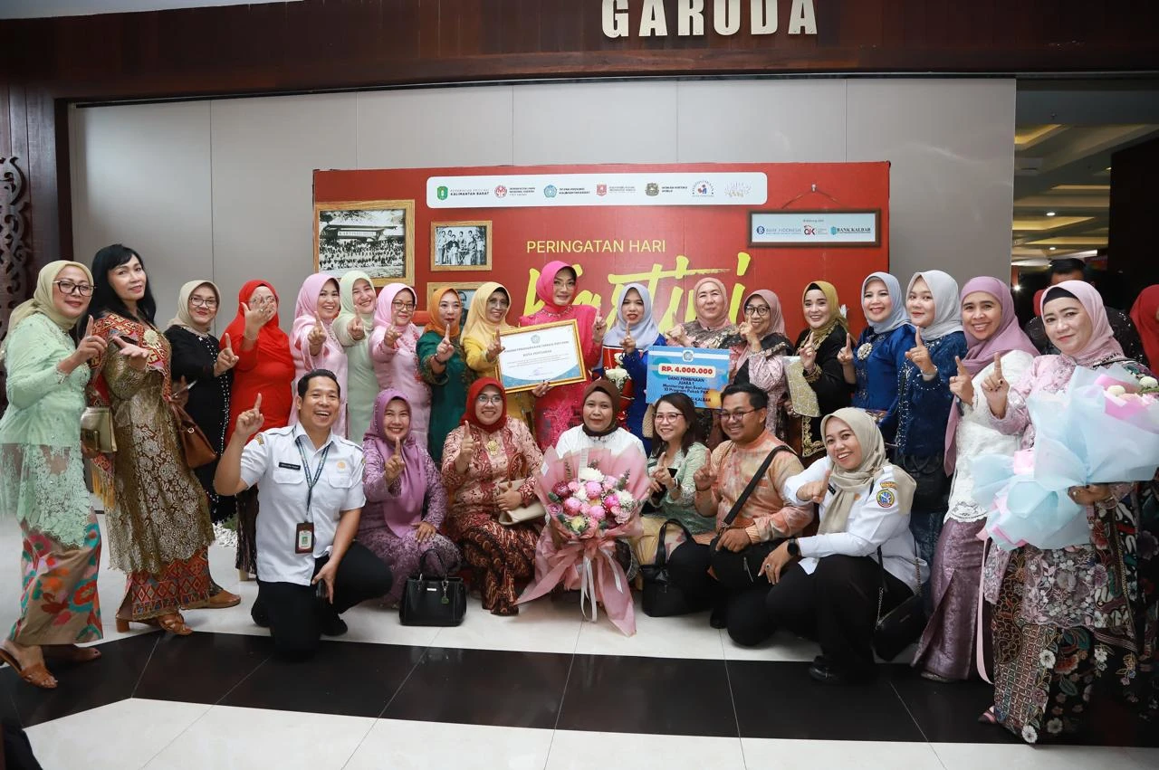 TP PKK Pontianak Raih Juara I Monev 10 Program Pokok PKK