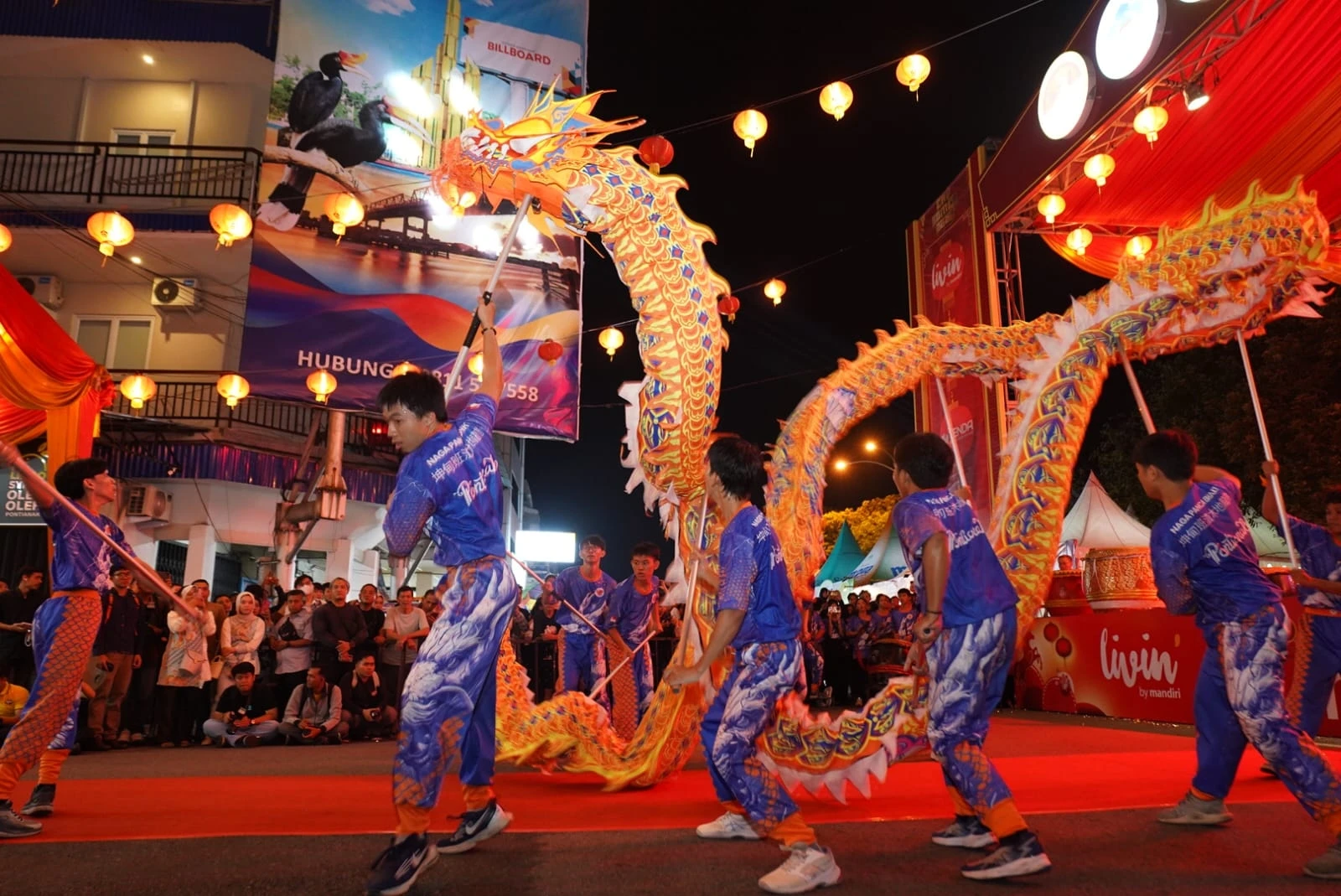 Menanti Naga Bersinar, Ikon Cap Go Meh Pontianak