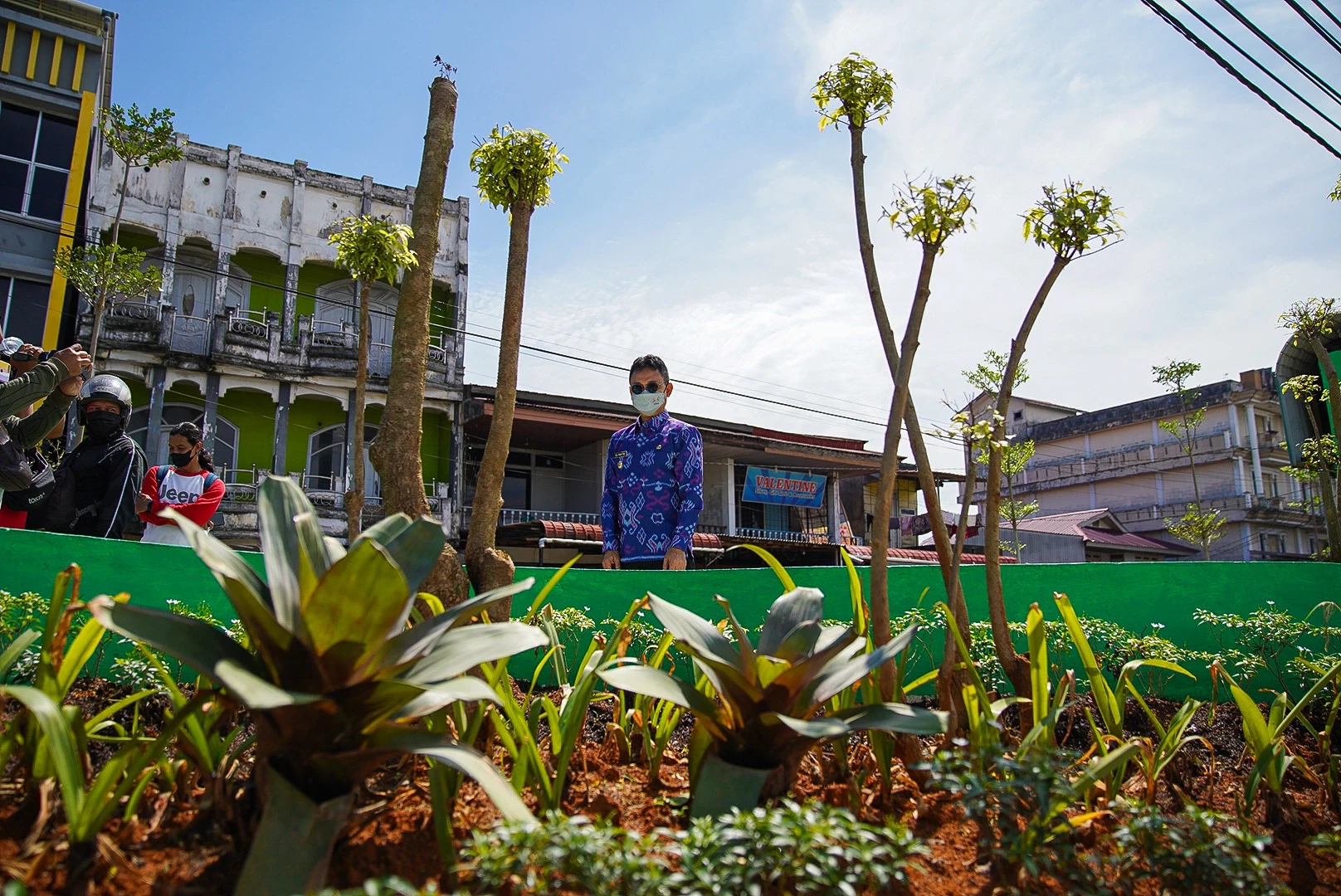 Tata Taman dan Fasilitas di Pontianak Utara