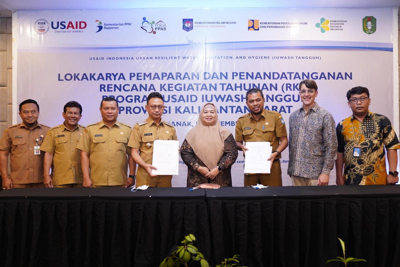 Komitmen Percepat Akses Air Minum dan Sanitasi, Wako Edi Teken RKT USAID IUWASH