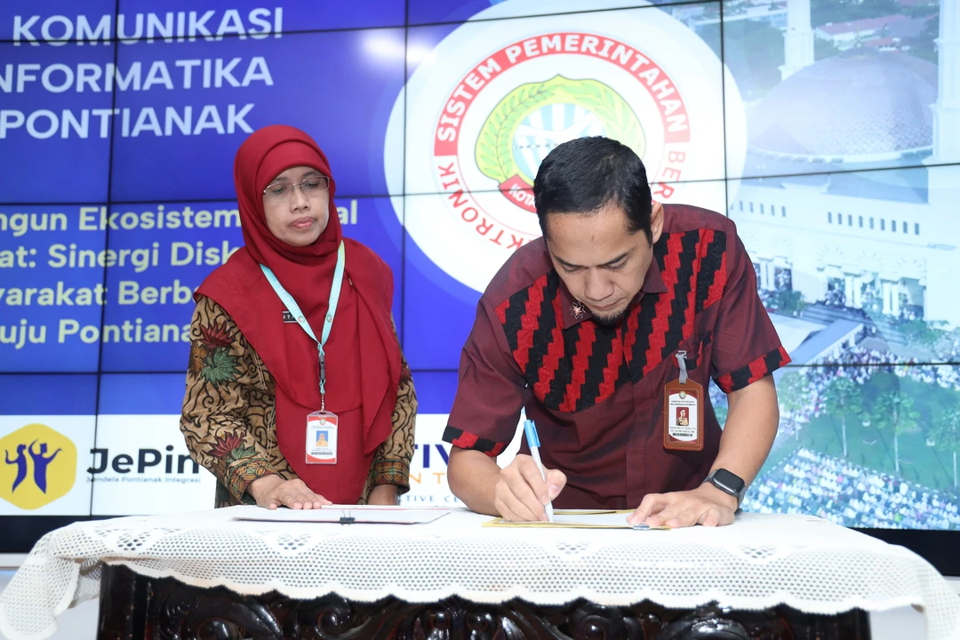Diskominfo Pontianak Perkuat Ekosistem Digital Inklusif Berbasis Data
