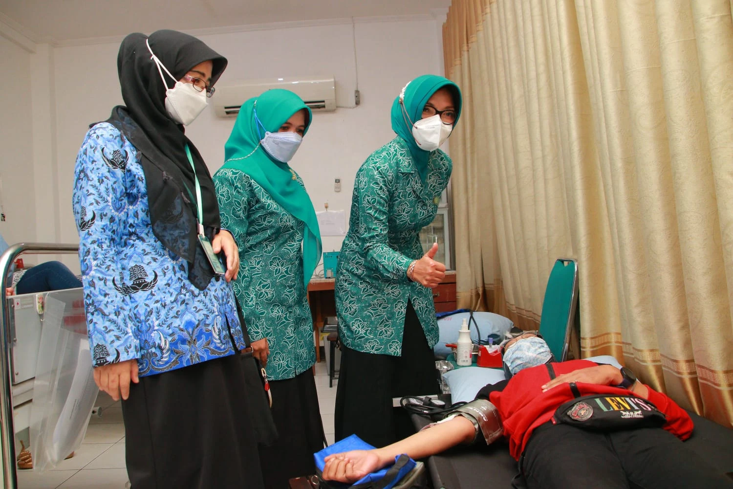 TP PKK Pontianak Gelar Aksi Donor Darah