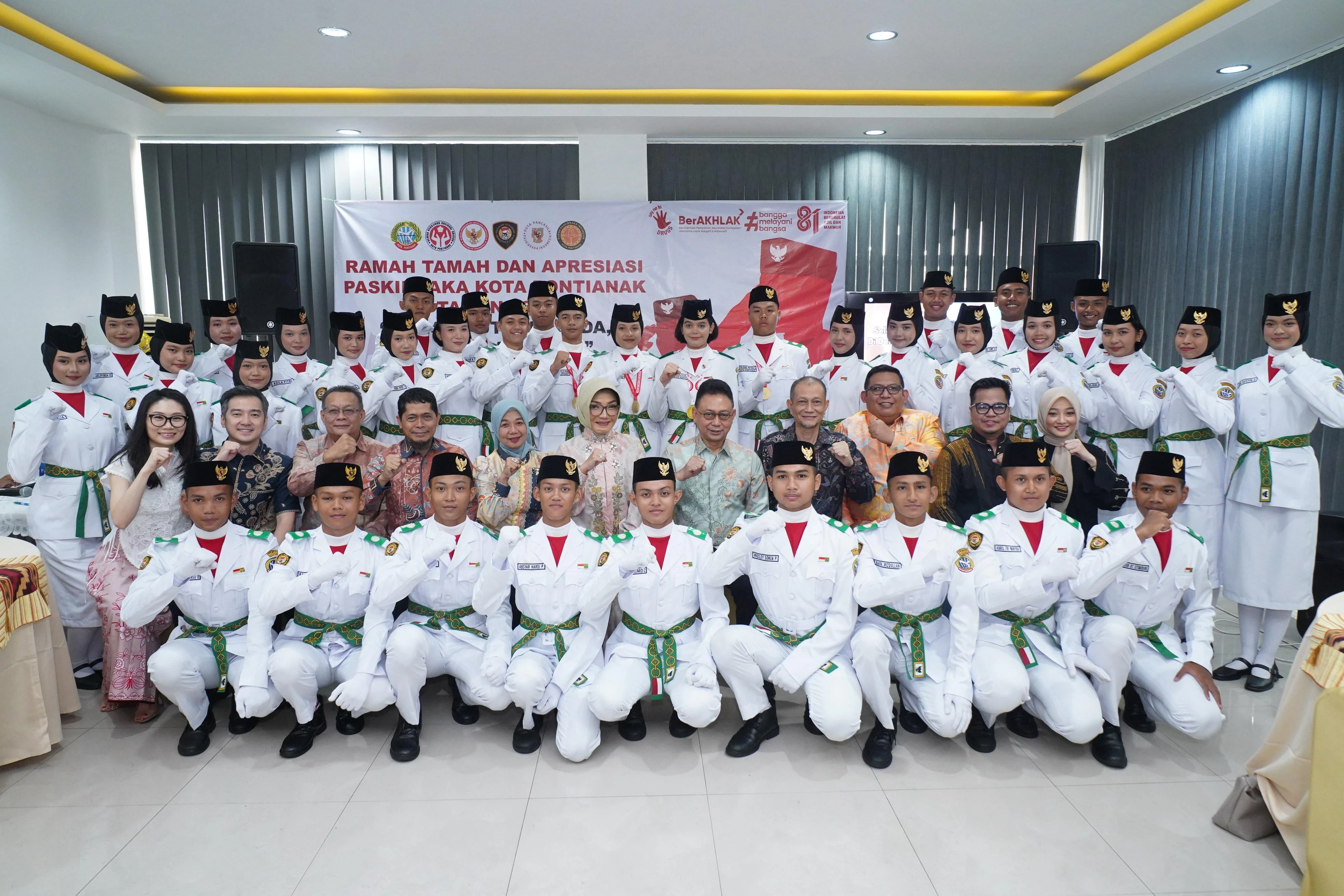 Kisah Paskibraka Pontianak Menjaga Semangat Kemerdekaan