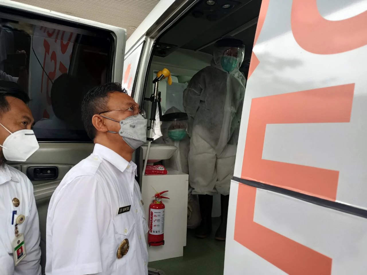 Resmikan Mobil PCR Sakura, Wali Kota Harap Bantu Percepatan Tes Swab