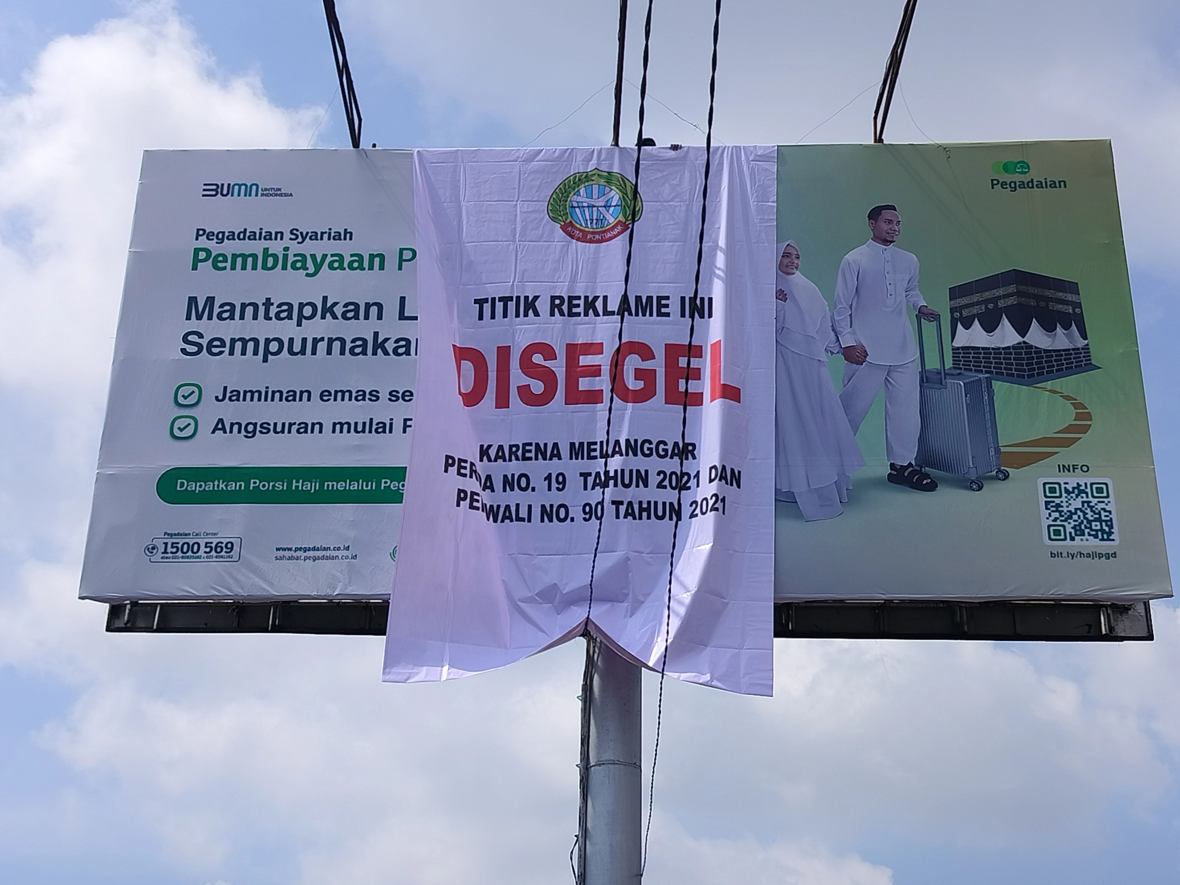 BKD Segel Reklame Jenis Billboard