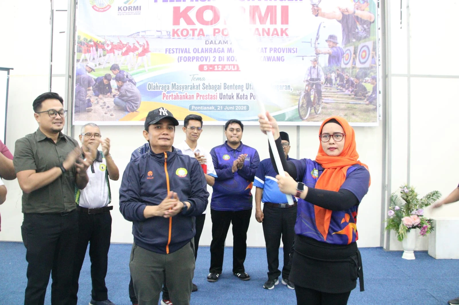 Kontingen Pontianak Siap Berlaga di FORPROV II Kalbar di Singkawang