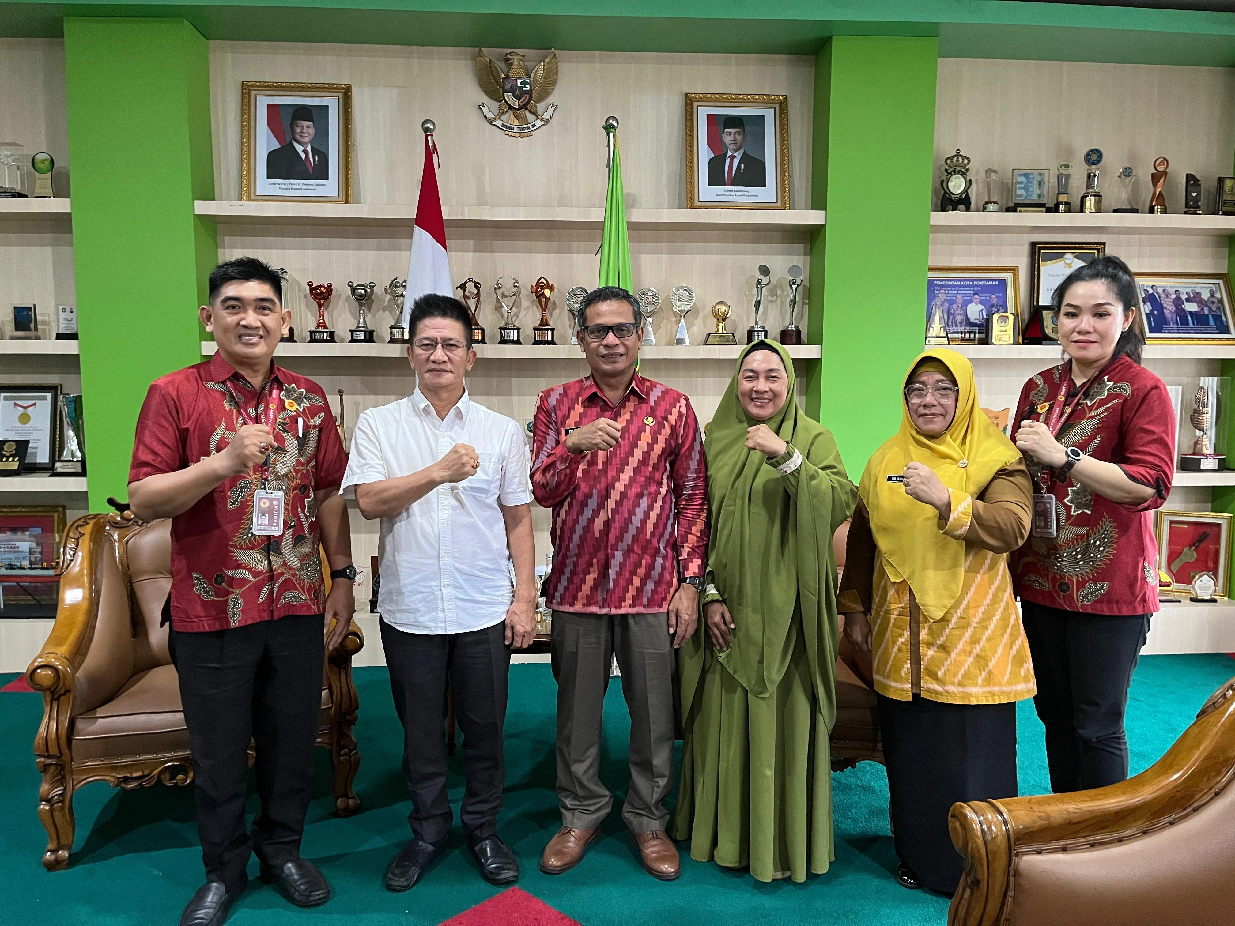 Matangkan Persiapan, Panitia CGM Beraudiensi dengan Pj Wako