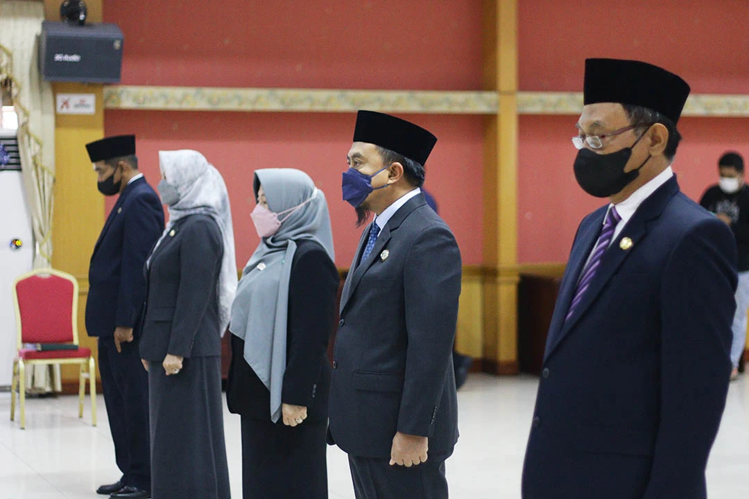 Wali Kota Lantik Lima Pejabat Tinggi Pratama