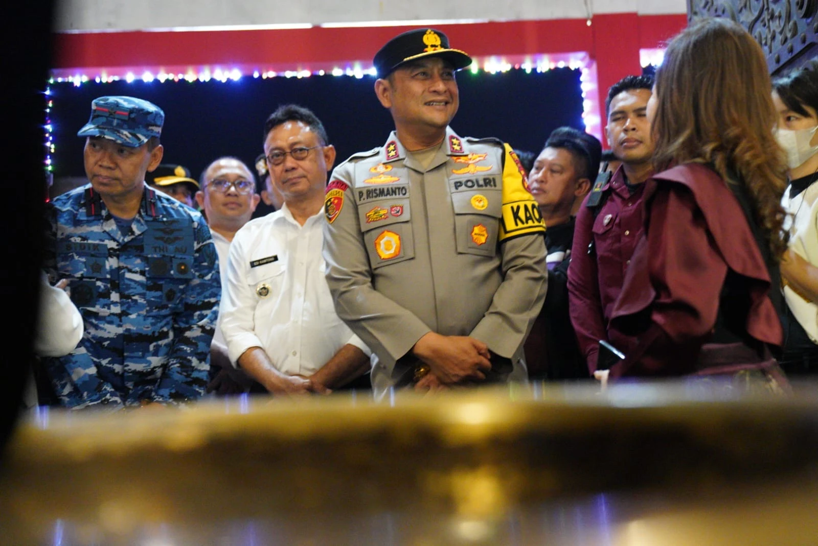 Pastikan Malam Natal Berjalan Aman, Forkopimda Tinjau Pospam dan Sejumlah Gereja