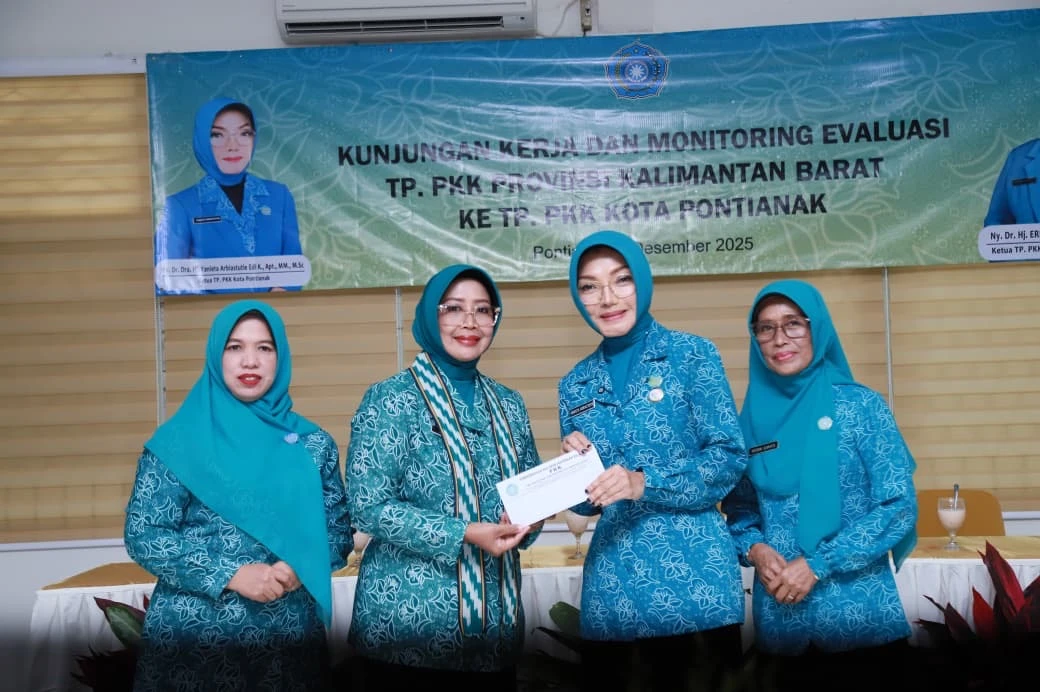 PKK Pontianak Dinilai Jalankan Program dengan Inovatif dan Terukur