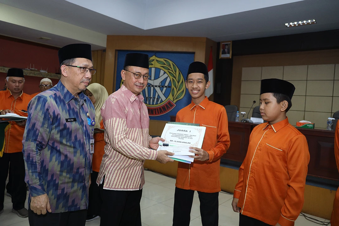 Raih Nilai 98, Dua Kafilah Pontianak diganjar Bonus Rp 25 Juta