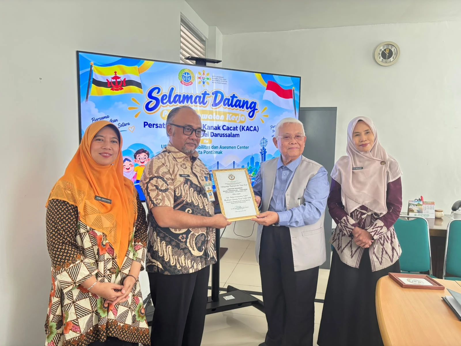 KACA Brunei Darussalam Kunjungi LDAC Pontianak