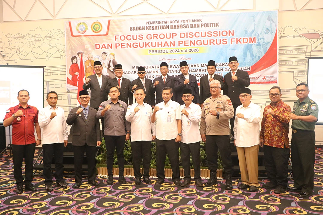 FKDM Kota Pontianak Siap Cegah Berbagai Ancaman Jelang Pilkada