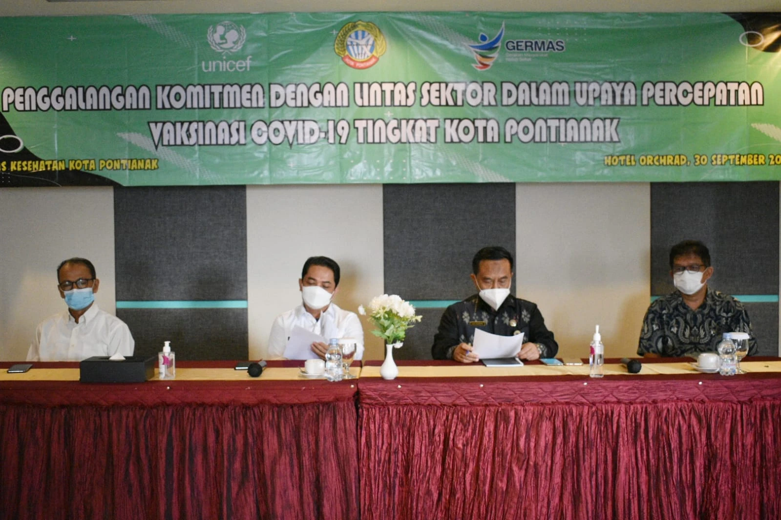 Bahasan Ajak Semua Pihak Komitmen Sukseskan Vaksinasi