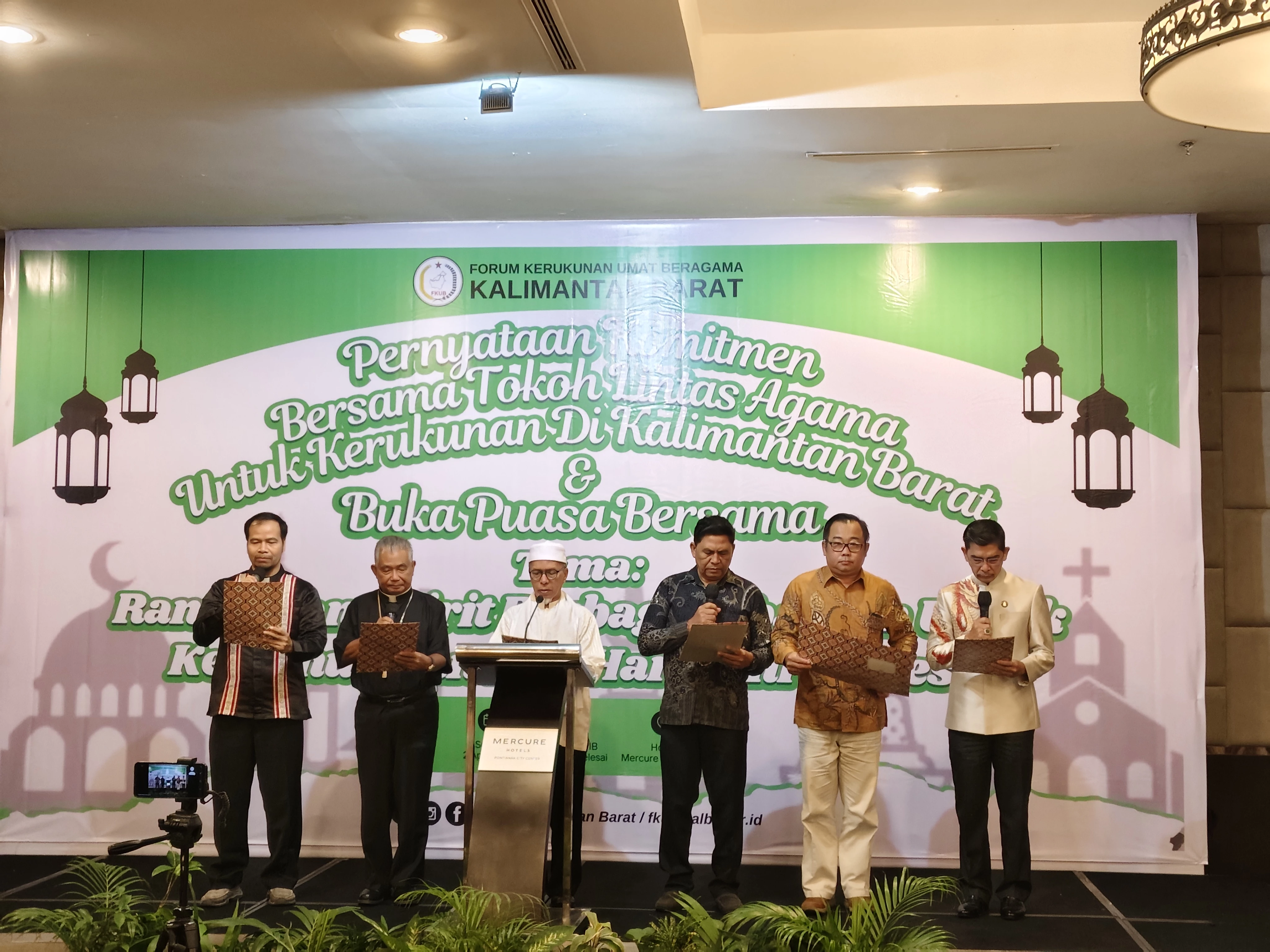 Tokoh Lintas Agama Sepakat Komitmen Rawat Kerukunan di Kalbar