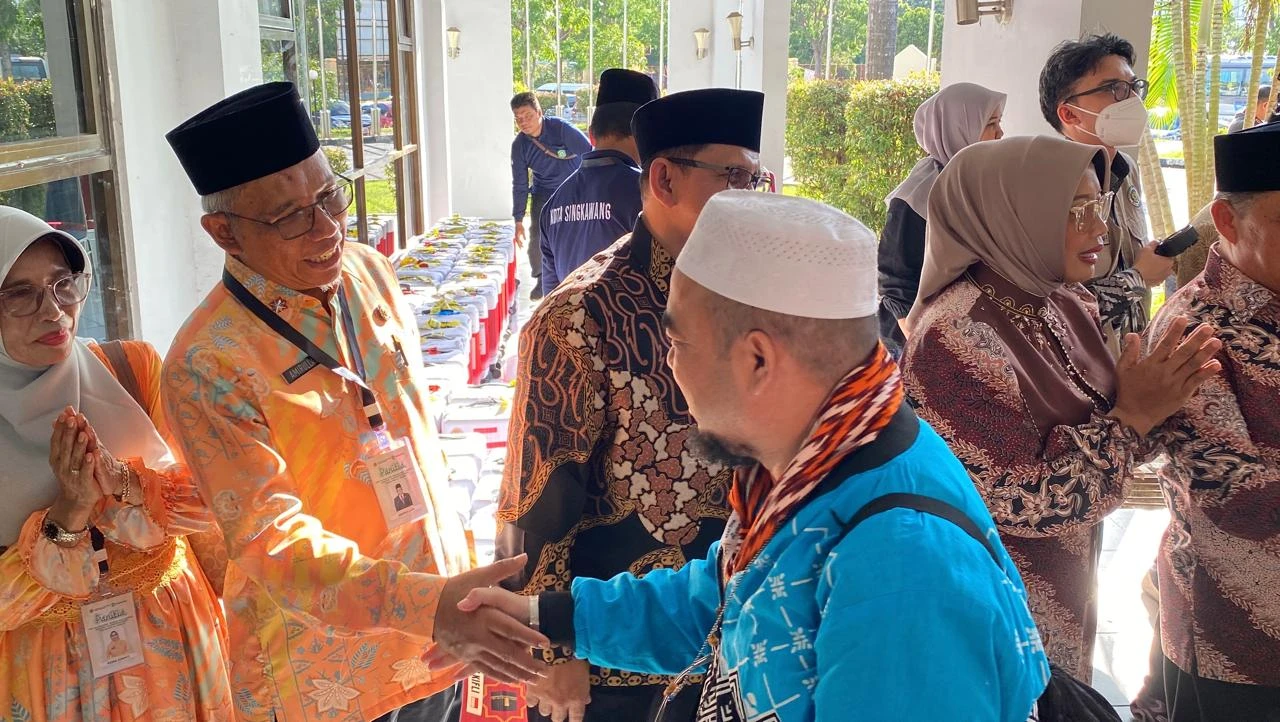 Jemaah Haji Pontianak Tiba di Batam, Bahasan: Semoga Menjadi Haji Mabrur