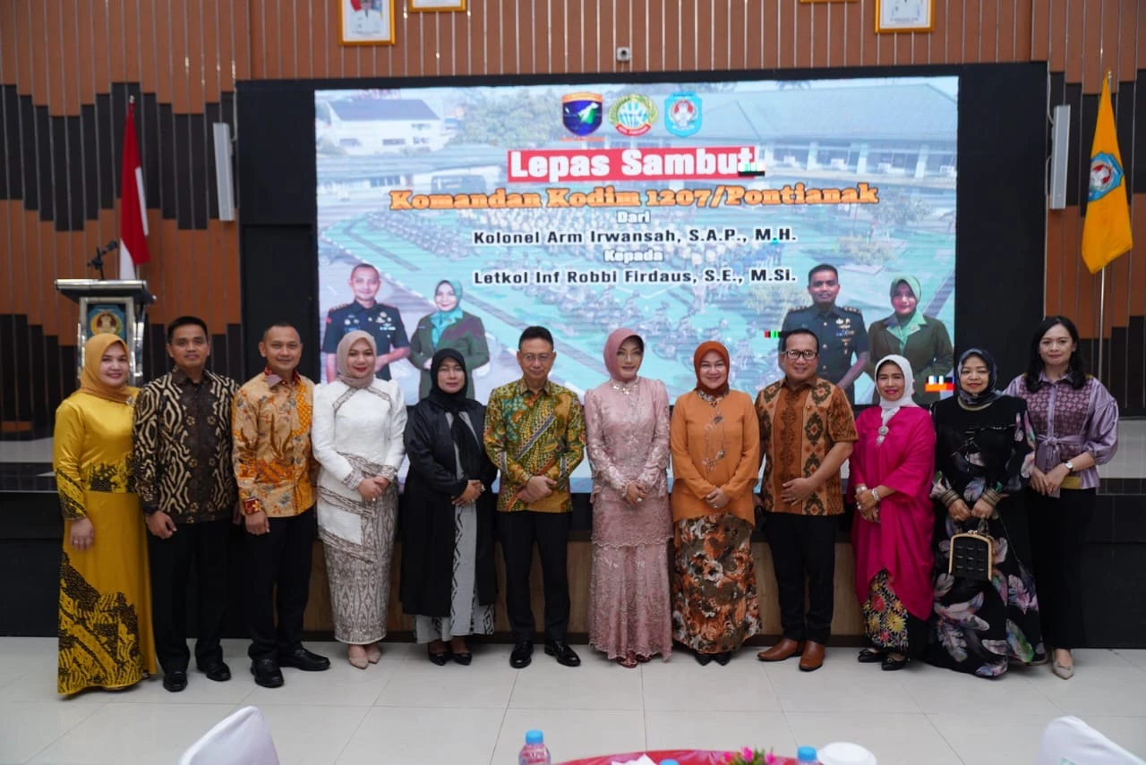 Lepas Sambut Dandim 1207/Pontianak, Wako Edi Harap Sinergisitas Terus Berlanjut