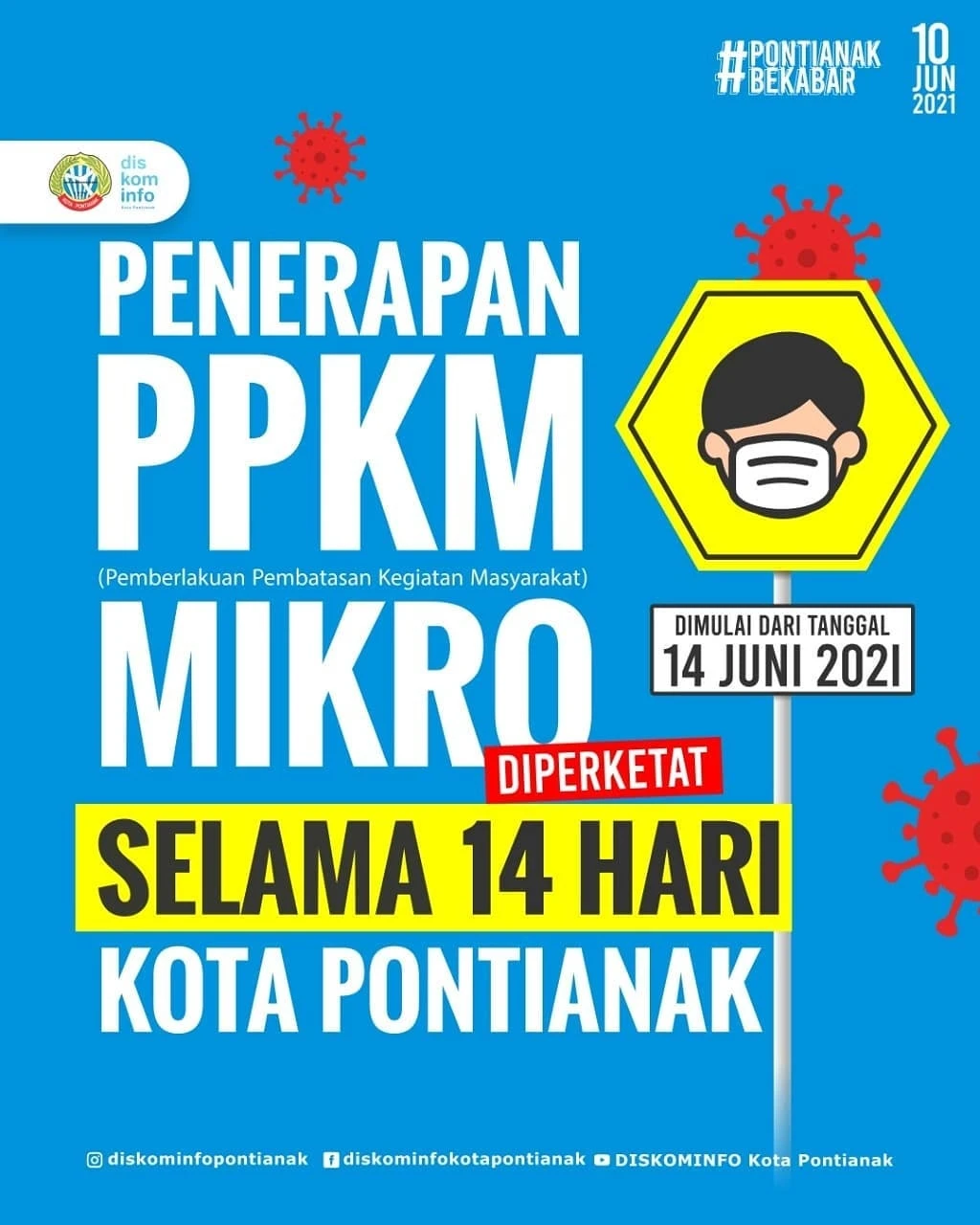 PPKM Mulai 14 Juni 2021, Kepatuhan Warga Tekan Penularan Covid-19