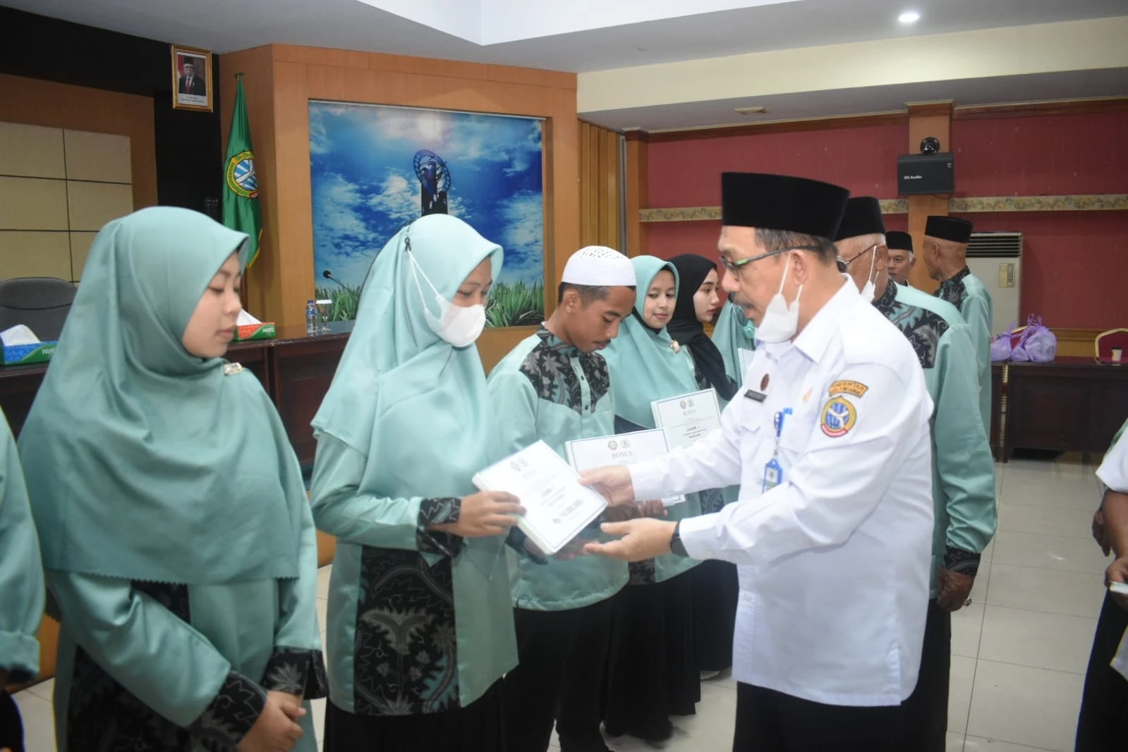 Mulyadi Sambut Kedatangan Kafilah Pontianak Usai Ikuti MTQ XXX Kalbar