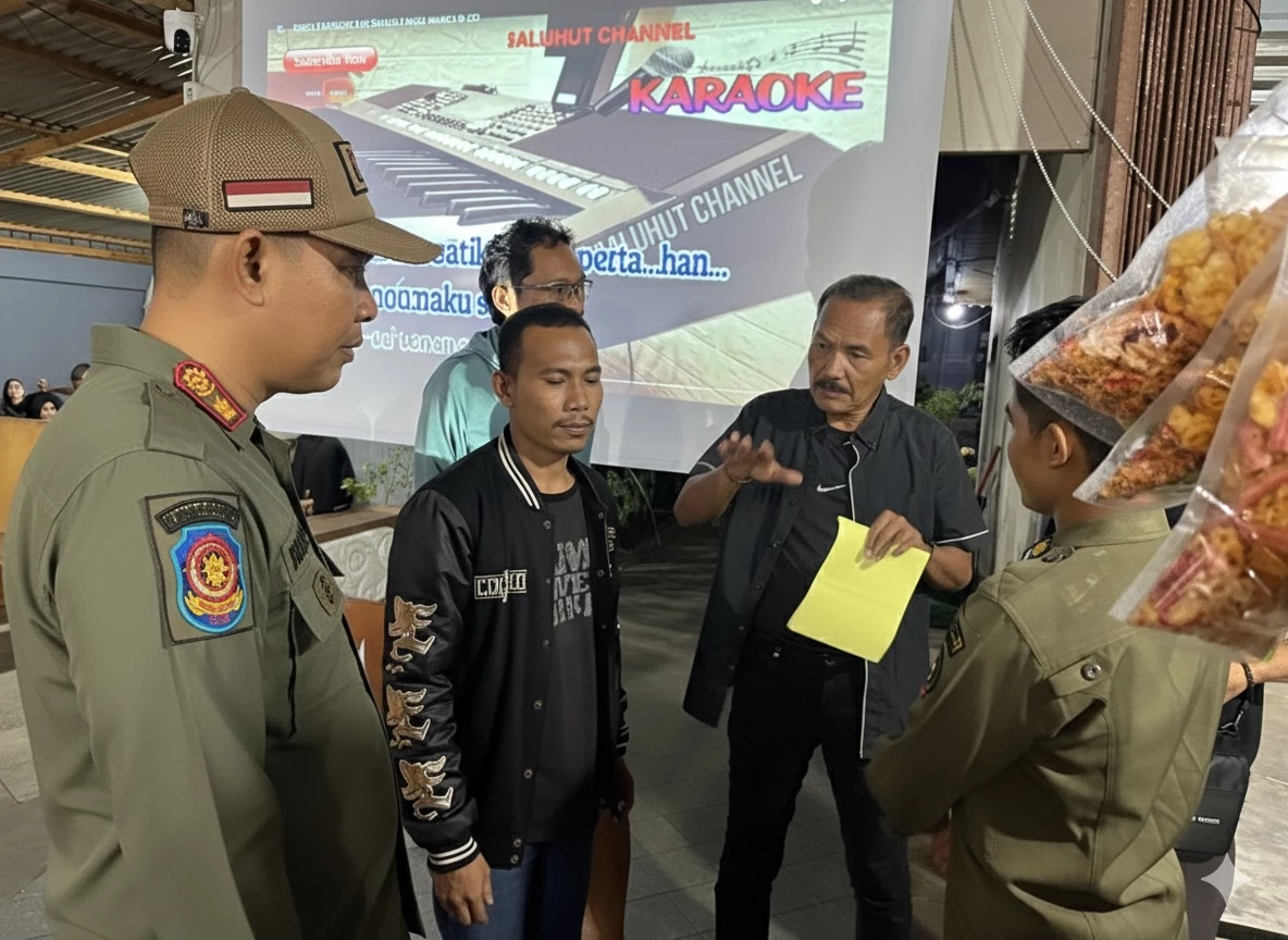 Satpol PP Pontianak Ingatkan Sejumlah Kafe Soal Aturan Kebisingan