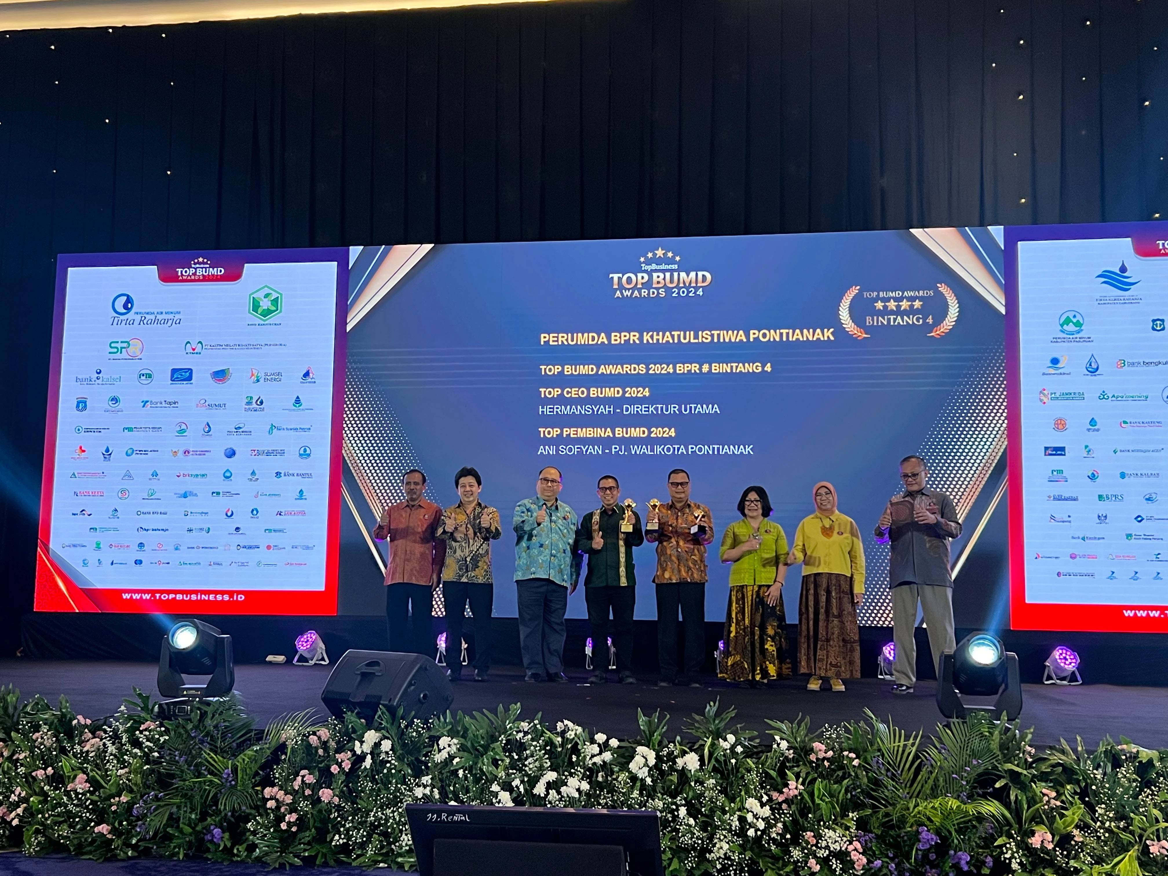 Kota Pontianak Boyong 3 BUMD Awards