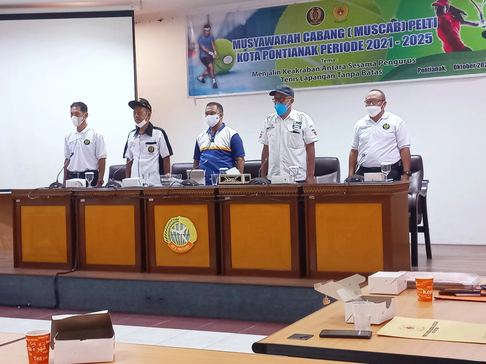 Syarbini Nahkodai Pengcab Pelti Pontianak 2021-2025