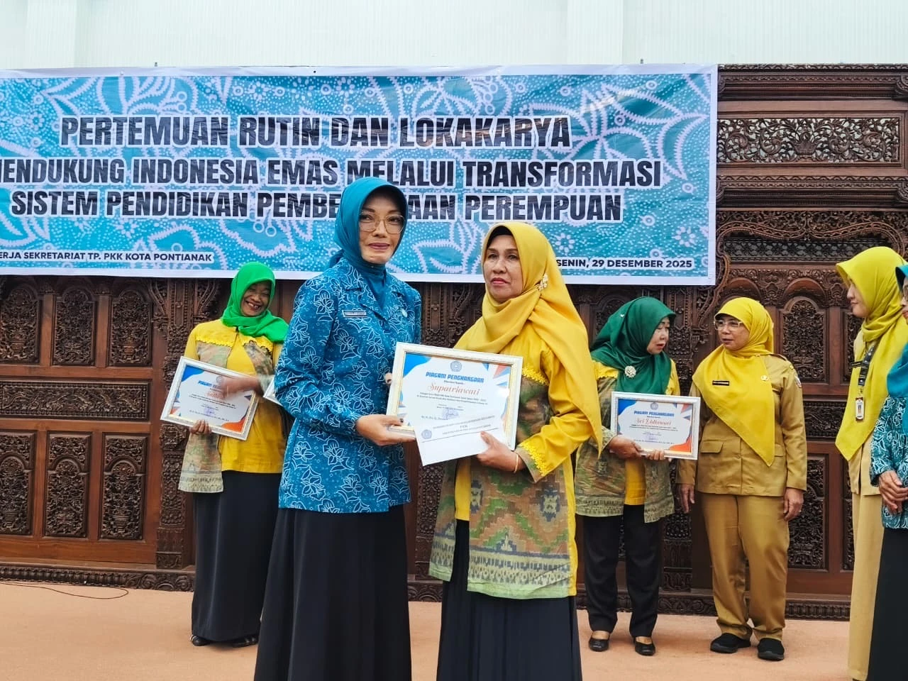 Bangun SDM Sejak Usia Dini, TP PKK Pontianak Perkuat PAUD dan Kapasitas Perempuan