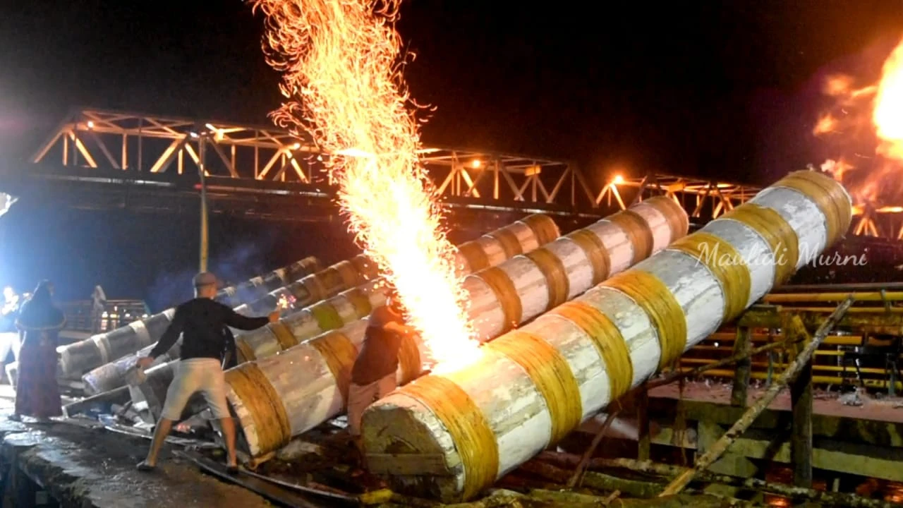 Dentuman Meriam Karbit, Tradisi Warga Sambut Lebaran