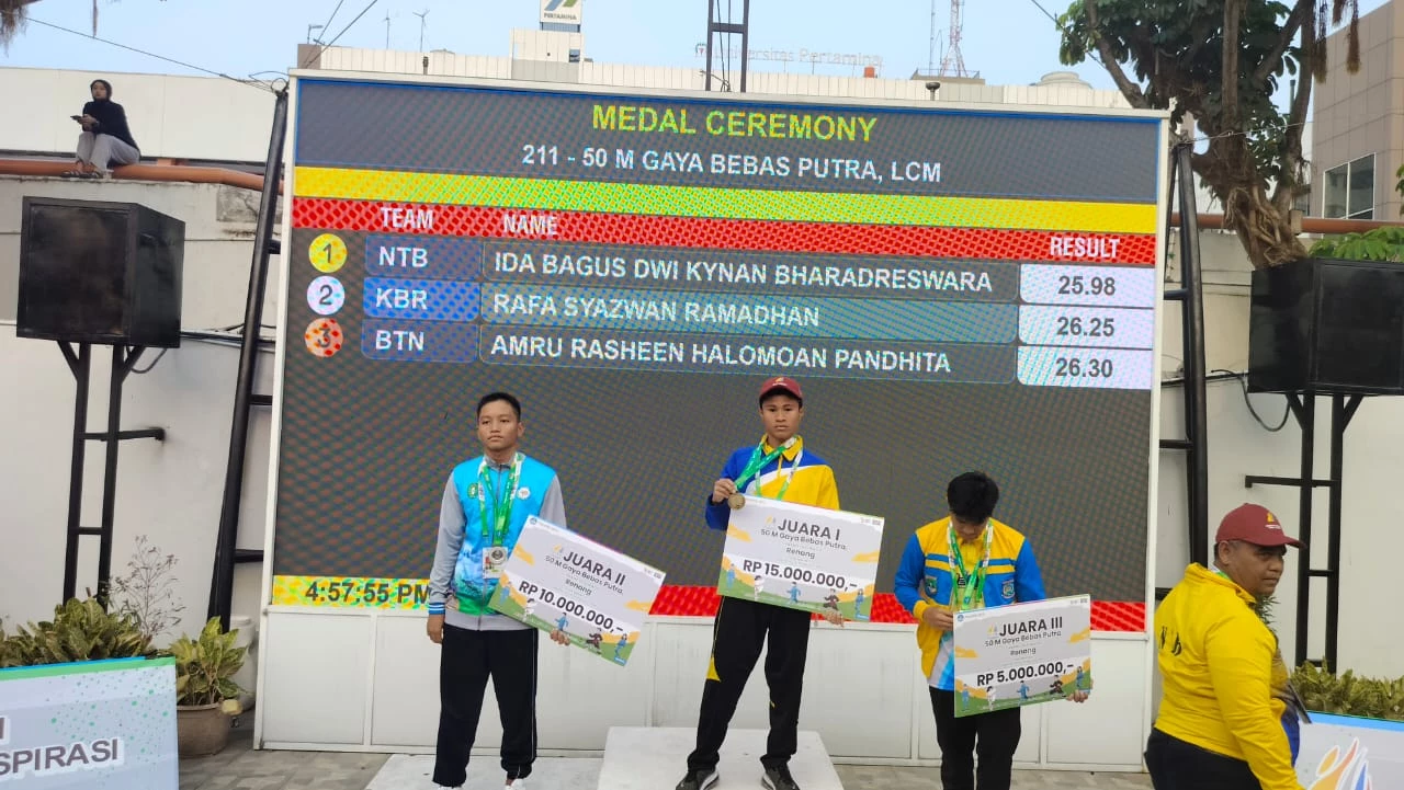 Siswa Pontianak Sumbang Empat Medali Perak O2SN