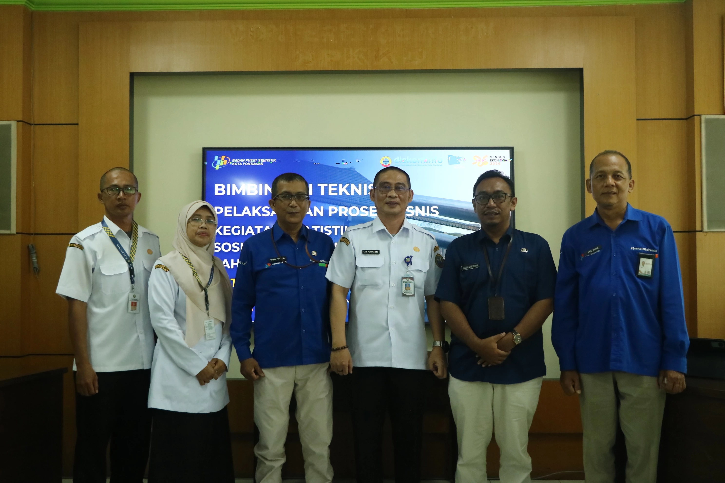 Diskominfo Pontianak Gelar Bimtek Pelaksanaan Proses Bisnis Kegiatan Statistik