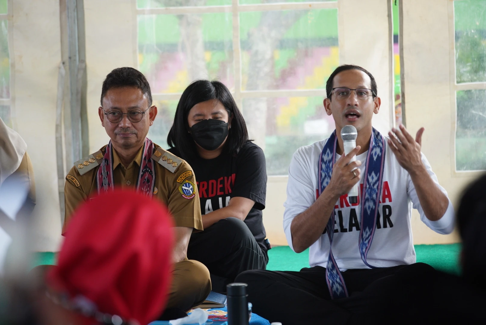 Menteri Nadiem Puji Kepala Sekolah Terapkan Sekolah Penggerak di Pontianak