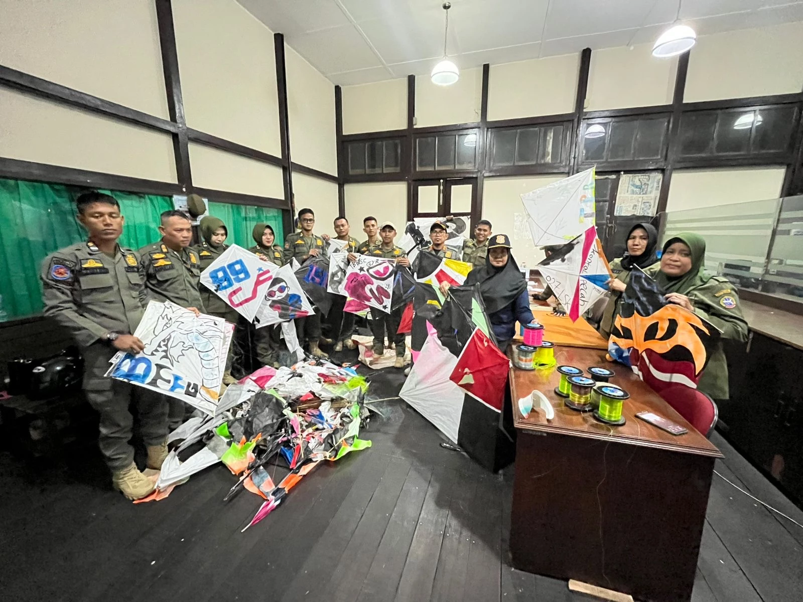 Bahasan Minta Peran Aktif RT-RW Cegah Warga Main Layangan