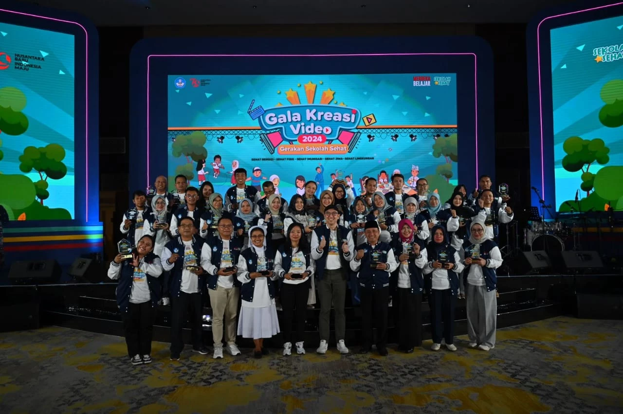SPNF SKB Pontianak Sabet Juara I Nasional Gala Kreasi Video Sekolah Sehat