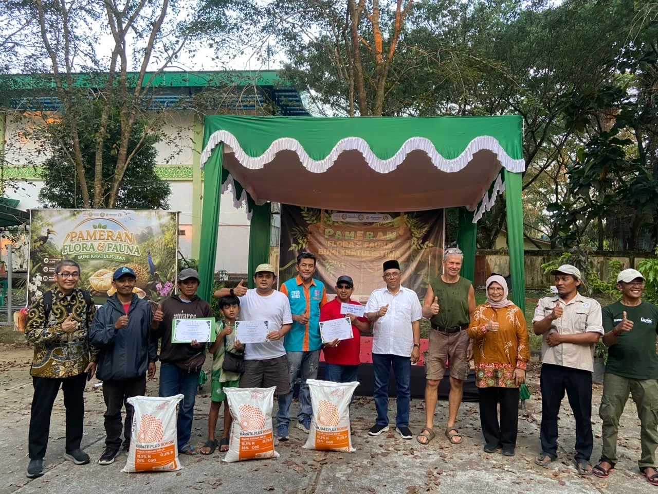 Durian Punggur Dominasi Kontes Pameran Flora dan Fauna Bumi Khatulistiwa