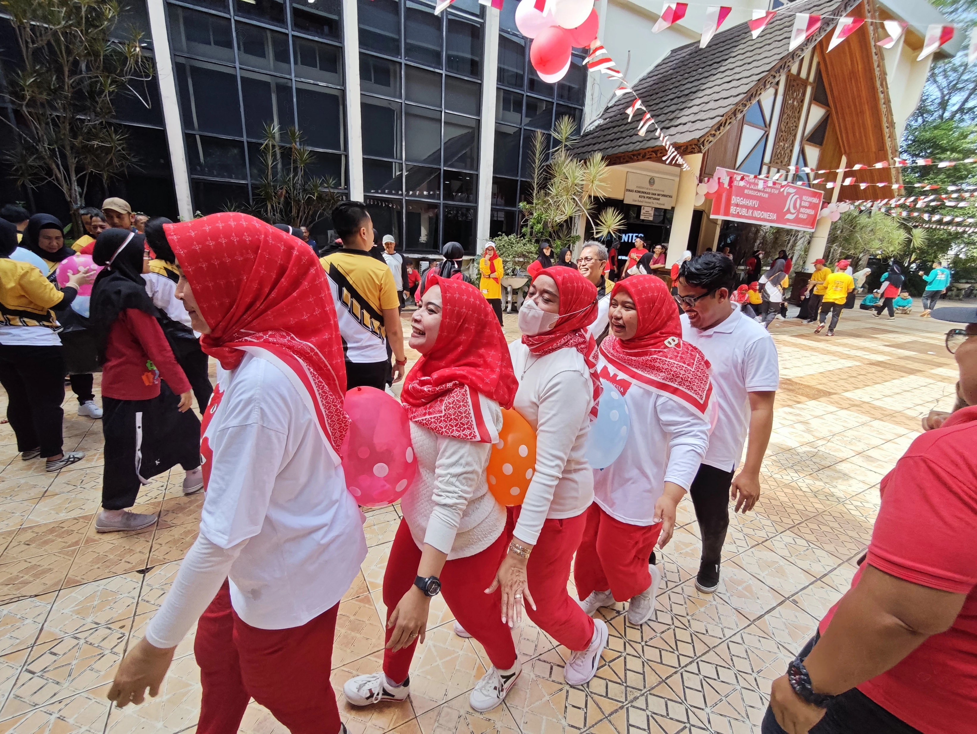 Lomba Semarak HUT RI di Kantor Wali Kota, Momen Pererat Kebersamaan ASN