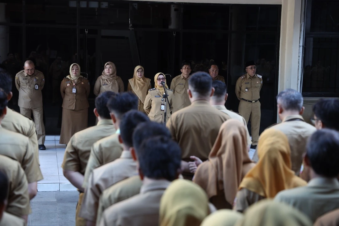 Inspektur Tina Ingatkan OPD Tingkatkan Ketelitian dan Akuntabilitas Kinerja