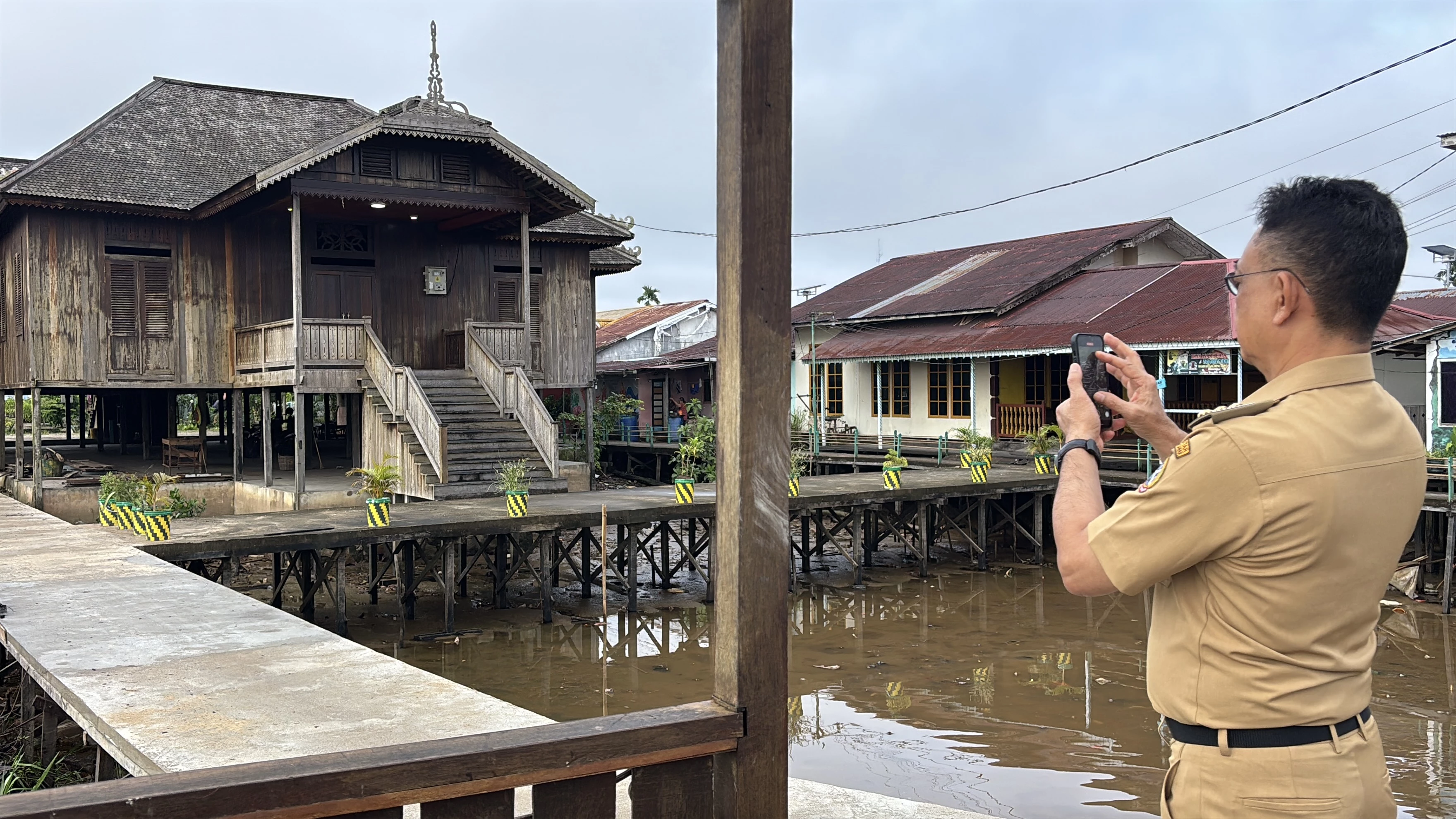 Percantik Rumah Budaya Kampung Caping, Jadi Destinasi Wisata Sungai Kapuas