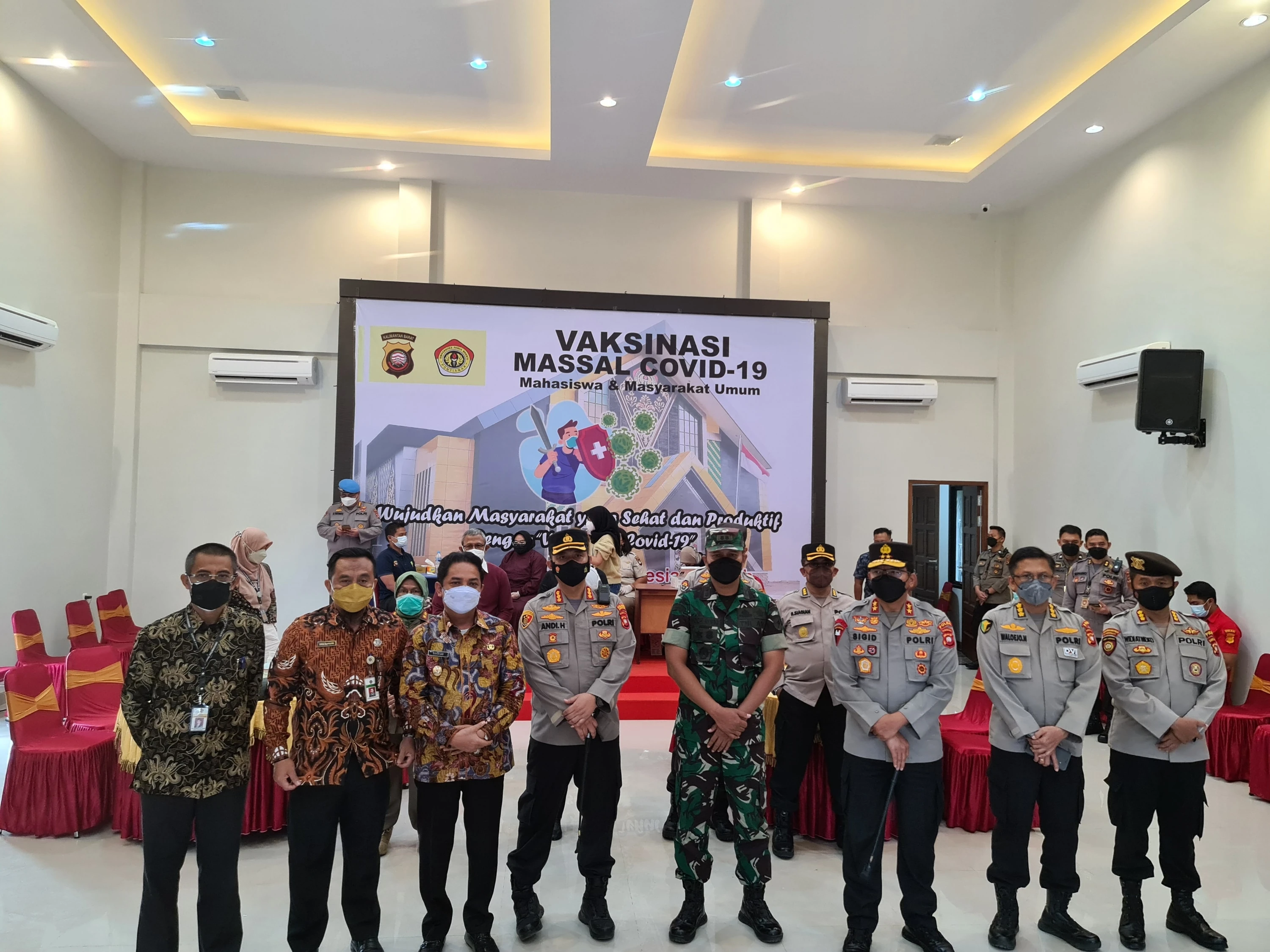 Capaian Vaksinasi Tembus Target 80,55 persen