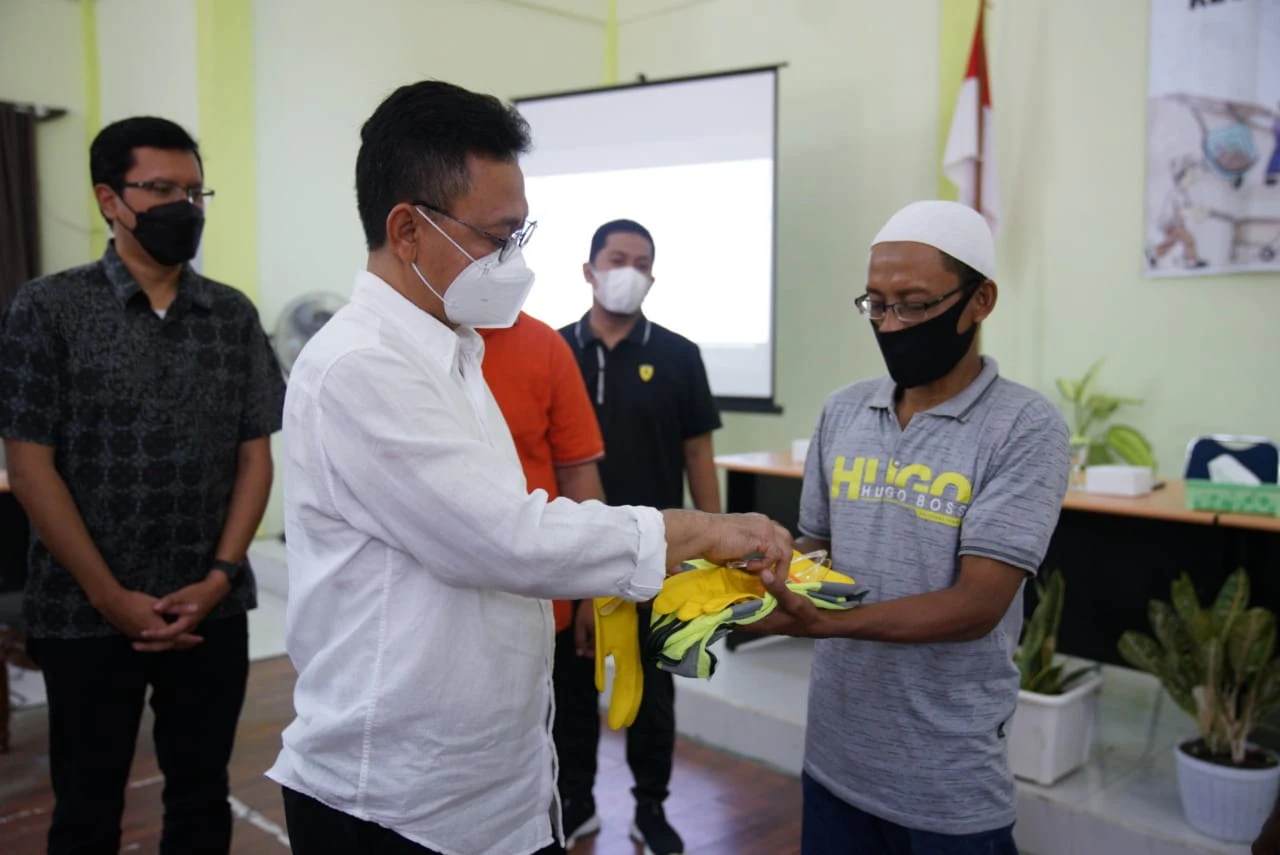 Dukung Program CFW dari KOTAKU, Wali Kota Edi Harap Angka Pengangguran Berkurang