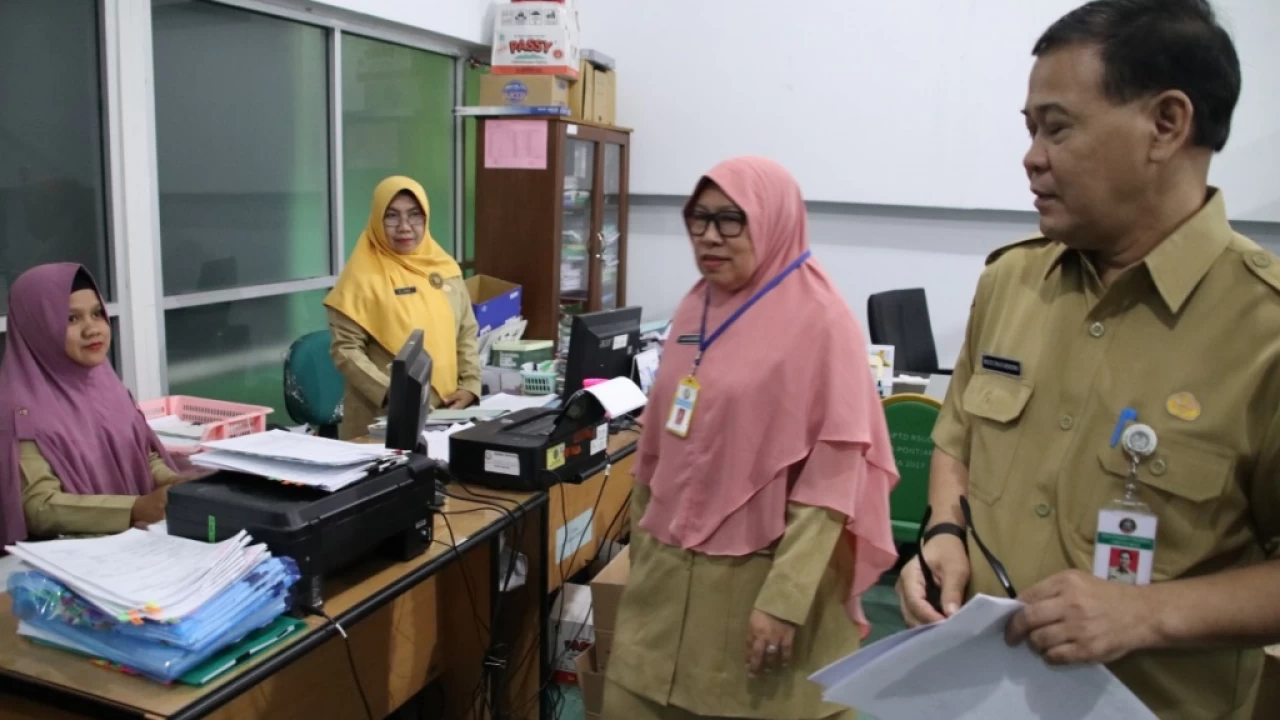 Sidak Pasca Cuti Bersama, 7 PNS Tanpa Keterangan