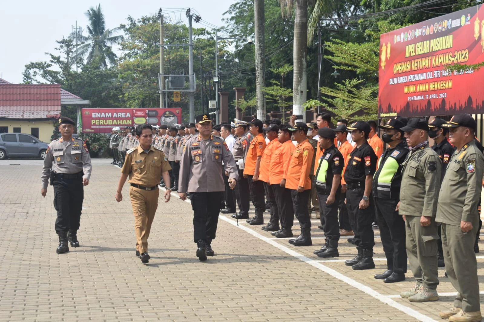 Jamin Keamanan Warga Berlebaran Lewat Opspol Ketupat Kapuas